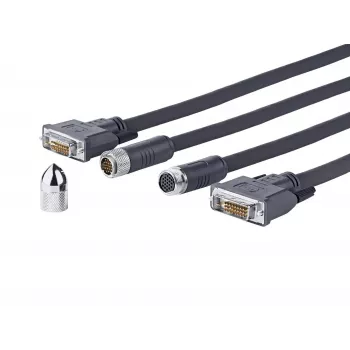 Vivolink PRODVICW10 DVI kabelis 10 m DVI-D melns