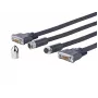 Vivolink PRODVICW20 DVI kabelis 20 m DVI-D Melns