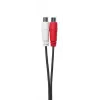 Vivolink PROMJMRCAF0.2 audio kabelis 0,2 m 2 x RCA 3,5mm melns