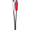 Vivolink PROMJMRCAF0.2 audio kabelis 0,2 m 2 x RCA 3,5mm melns