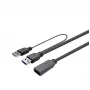 Vivolink PROUSB3AAF7C USB kabelis USB 3.2 Gen 1 (3.1 Gen 1) 7 m USB A Melns