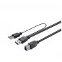Vivolink PROUSB3AB7C-DUAL USB kabelis