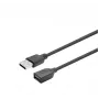 Vivolink PROUSBAAF5 USB kabelis USB 2.0 5 m USB A Melns