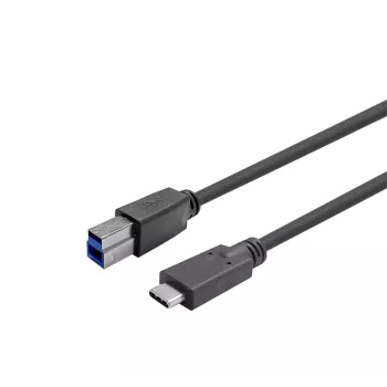 Vivolink PROUSBCBMM5 USB kabelis USB 3.2 Gen 1 (3.1 Gen 1) 5 m USB C USB B melns