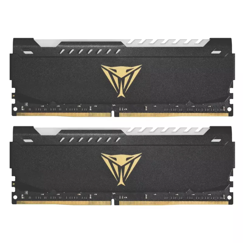 Galddatora DDR4 atmiņa PATRIOT Viper Steel RGB 16 GB (2x8 GB) 3600 MHz 288-pin DIMM 1,35 V