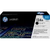 HP 124A melna oriģinālā LaserJet tonera kasetne