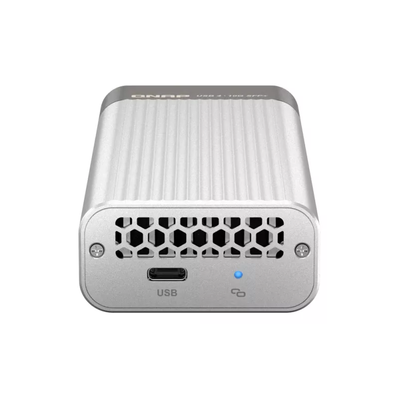 QNAP USB 4 Type-C uz 1x 10GbE SFP+ tīkla adapteris Ethernet 10000 Mbit/s