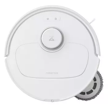Roborock Qrevo PLUS 0,33 l, melna, balta