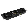 Ventilatora panelis LOGON RAF115BL melns, 2 ventilatori