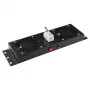 Ventilatora panelis LOGON RAF115BL melns, 2 ventilatori