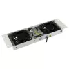 Plaukta piederums Lanview RAF115WH-UK 1U 2 ventilatori Balts