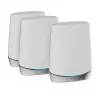 NETGEAR Orbi RBK753 AX4200 WiFi 6 Mesh sistēma Tri-band (2,4 GHz / 5 GHz / 5 GHz) Wi-Fi 6 (802.11ax) Balta 7 Iekšējā