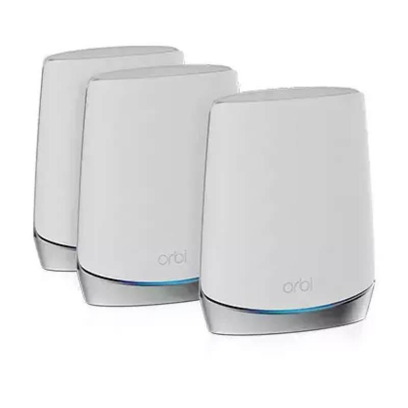 NETGEAR Orbi RBK753 AX4200 WiFi 6 Mesh sistēma Tri-band (2,4 GHz / 5 GHz / 5 GHz) Wi-Fi 6 (802.11ax) Balta 7 Iekšējā