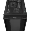 Datora korpuss DeepCool CC560 V2 Midi Tornis Melns — ATX/microATX, Rūdītais stikls, RGB priekšpuse, 360mm priekšējais radiators, 370mm GPU