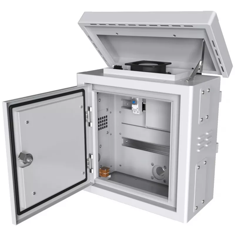 Rack Cabinet Lanview RCCTV001 0U IP66 balta 25kg