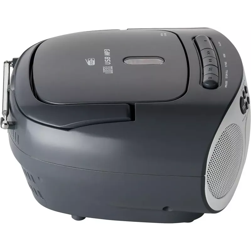 Portable boombox Reflexion RCR2260DAB balta/pelēka with DAB+/FM tuner and CD player