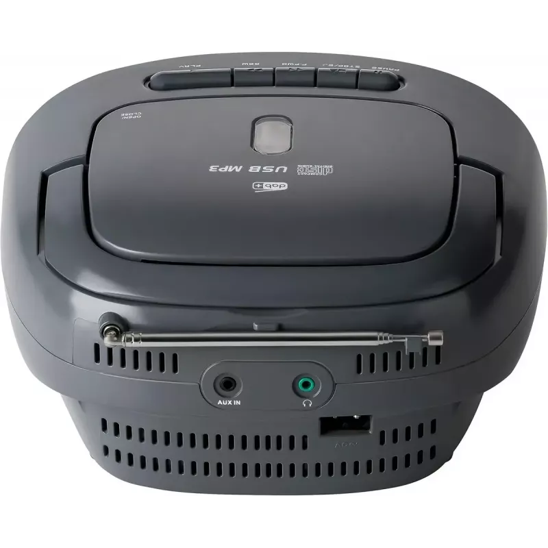 Portable boombox Reflexion RCR2260DAB balta/pelēka with DAB+/FM tuner and CD player