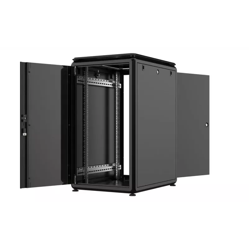 Rack Cabinet Lanview RDL20U68BL 20U Melns 600kg IP20
