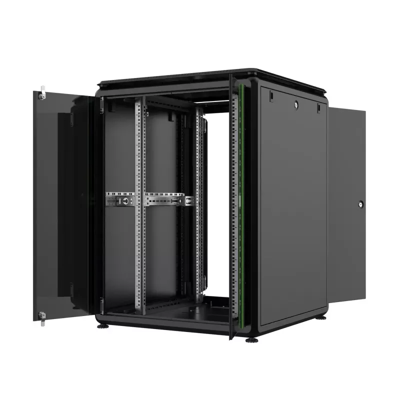 Rack Cabinet Lanview RDL20U88BL 20U Melns 600kg IP20