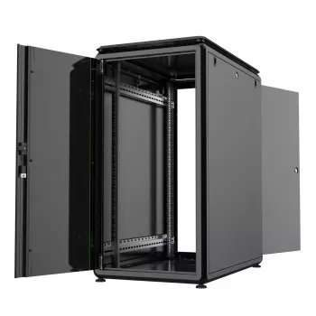 Rack Cabinet Lanview RDL22U61BL 22U Melns 600kg IP20