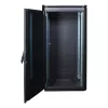 Brīvi stāvošs statīvs LOGON RDL22U66BL 22U melns 600 kg kravnesība