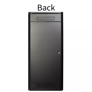 Brīvi stāvošs statīvs LOGON RDL26U66BL 26U ietilpība 600 kg Melns