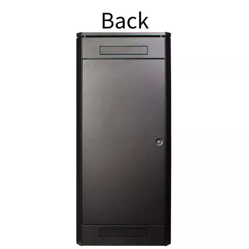 Brīvi stāvošs statīvs LOGON RDL26U66BL 26U ietilpība 600 kg Melns