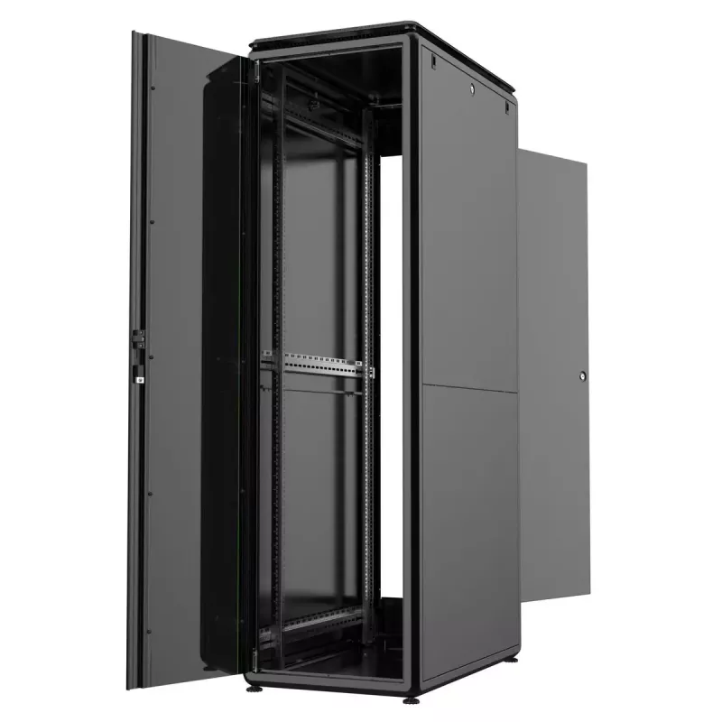 Rack Cabinet Lanview RDL42U61BL 42U Melns 600 kg IP20