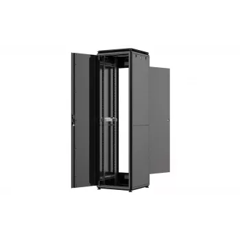 Rack Cabinet Lanview RDL42U66BL 42U Melns 600kg IP20