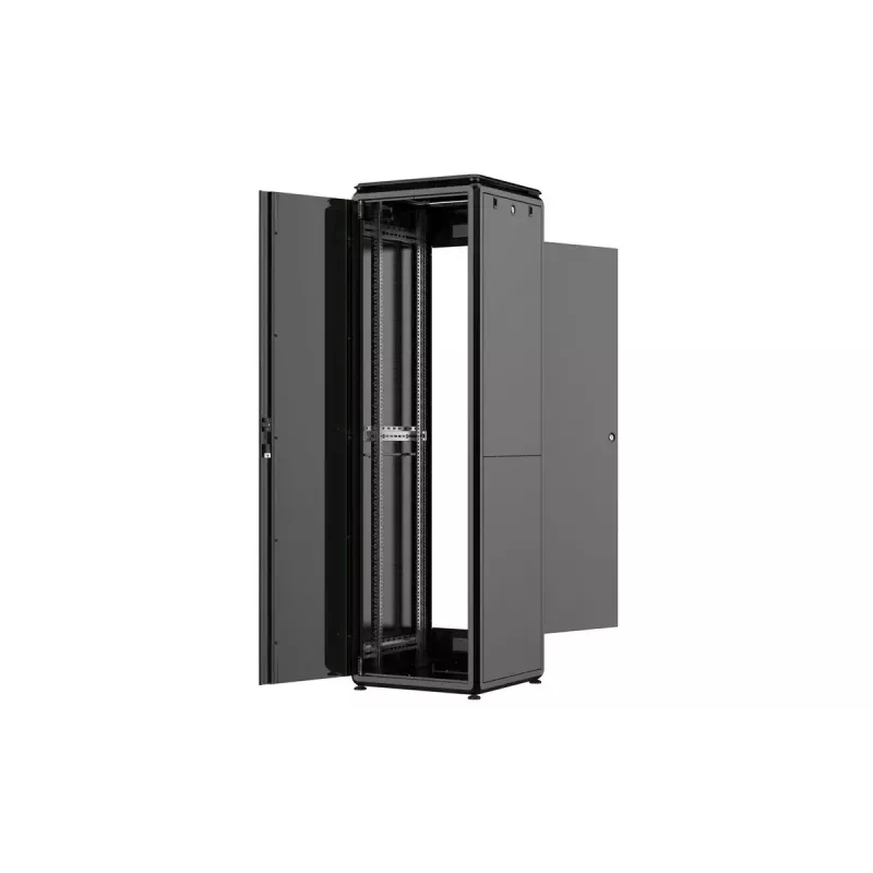 Rack Cabinet Lanview RDL42U66BL 42U Melns 600kg IP20