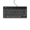 R-Go Tools Ergonomiskā tastatūra R-Go Compact Break, kompakta tastatūra ar pārtraukuma programmatūru, QWERTZ (DE), vadu, melna