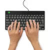 R-Go Tools Ergonomiskā tastatūra R-Go Compact Break, kompakta tastatūra ar pārtraukuma programmatūru, QWERTZ (DE), vadu, melna