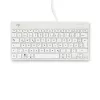 R-Go Tools ergonomiskā tastatūra R-Go Compact Break, kompakta tastatūra ar pārtraukuma programmatūru, QWERTZ (DE), vadu, balta