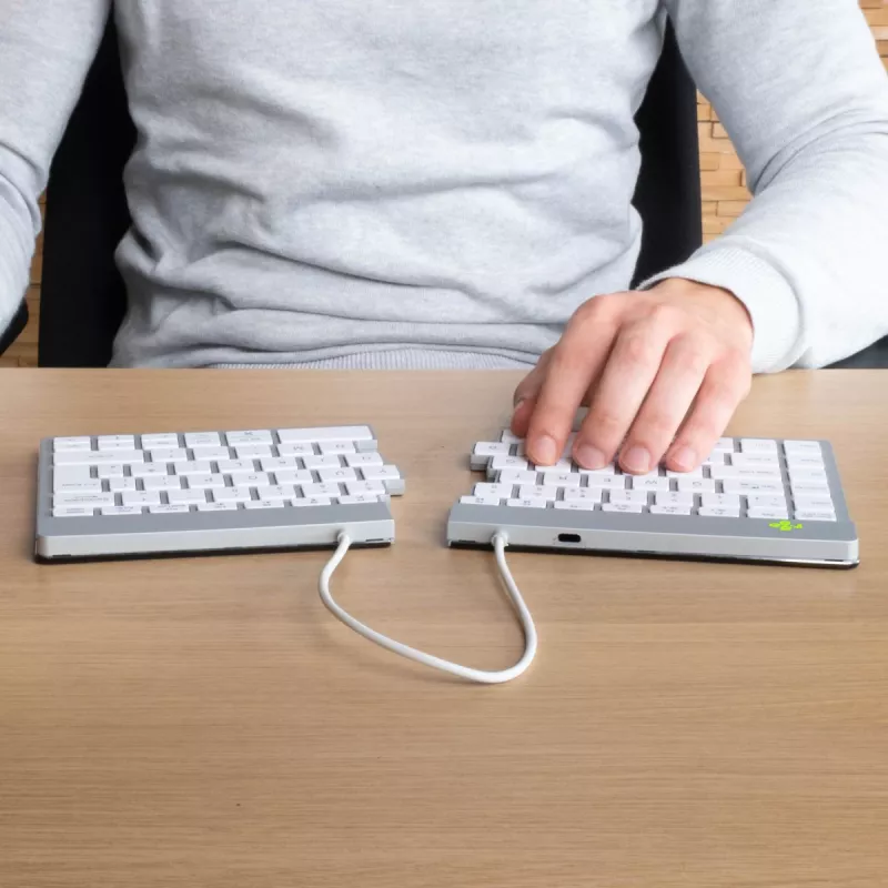 R-Go Tools Ergonomic tastatūra R-Go Split Break with break RGOSBDEWLWH