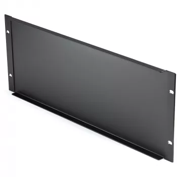 StarTech.com 4U aizbāžņa panelis 19 collu statīvam, korpusiem un skapjiem, statīva montāžas aizbāžņa panelis serveru/tīkla statīviem, 4RU statīva aizpildītājs, ciets panelis, tērauds