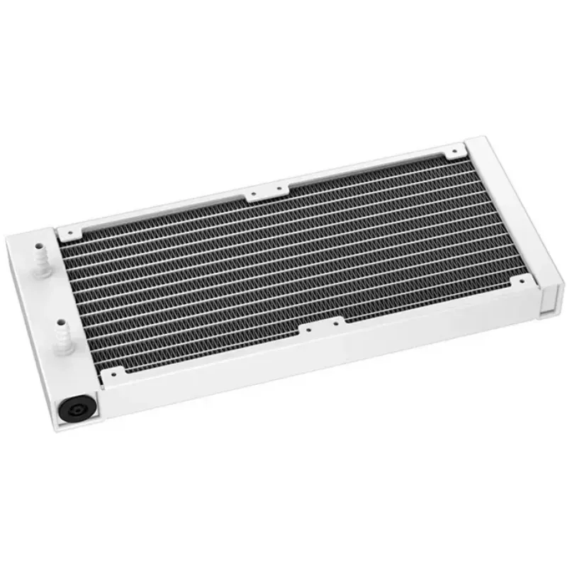 Šķidruma dzesētājs DeepCool LD240 balta 240 mm radiators ar RGB ventilatoriem