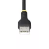 StarTech.com 3,3 pēdu (1 m) izturīgs USB vairāku uzlādes kabelis, USB uz Lightning/Micro-USB/Type-C, Apple MFi sertificēts, aramīda apvalks, universāls 3-in-1 USB lādētāja vads iPhone/iPad/Android ierīcēm