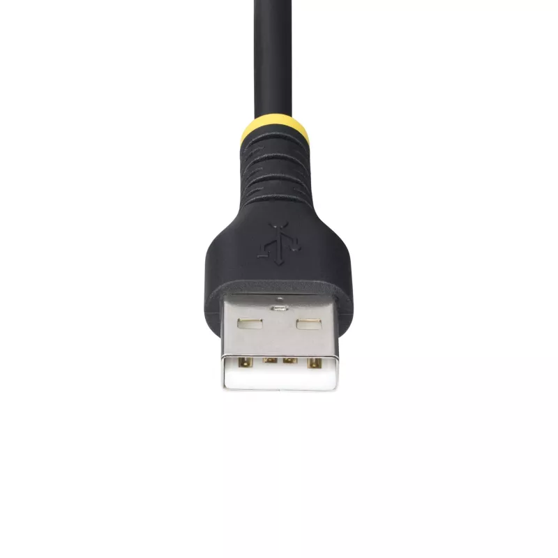 StarTech.com 3,3 pēdu (1 m) izturīgs USB vairāku uzlādes kabelis, USB uz Lightning/Micro-USB/Type-C, Apple MFi sertificēts, aramīda apvalks, universāls 3-in-1 USB lādētāja vads iPhone/iPad/Android ierīcēm