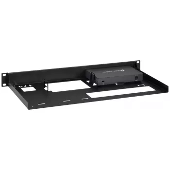 Montāžas kronšteins Rackmount.IT RM-OM-T1 1U melns 483x216x44mm