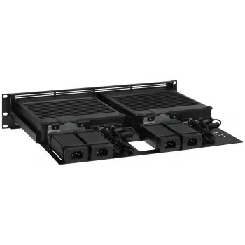 Stiprinājuma kronšteins Rackmount.IT RM-PA-T10 1.3U Melns 483mm