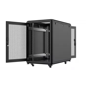 Rack Cabinet Lanview RSL16U61BL 16U Melns 600 kg IP20
