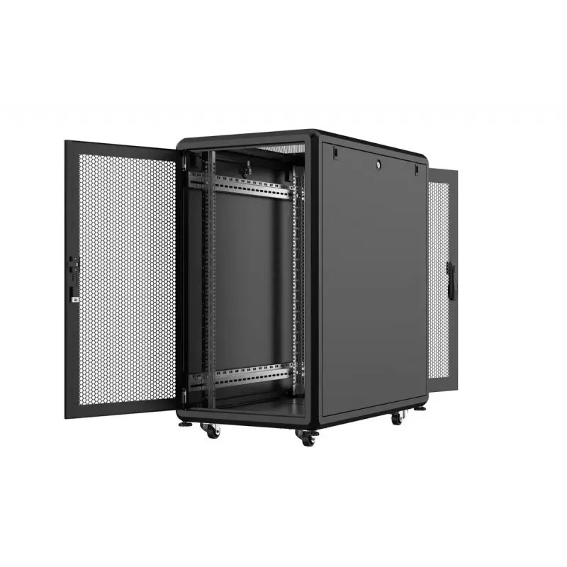 Statīva skapis Lanview RSL20U61BL 20U Melns 600 kg IP20