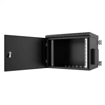 Rack Cabinet Lanview RWMIP55W07U45B 7U Melns IP55 26kg