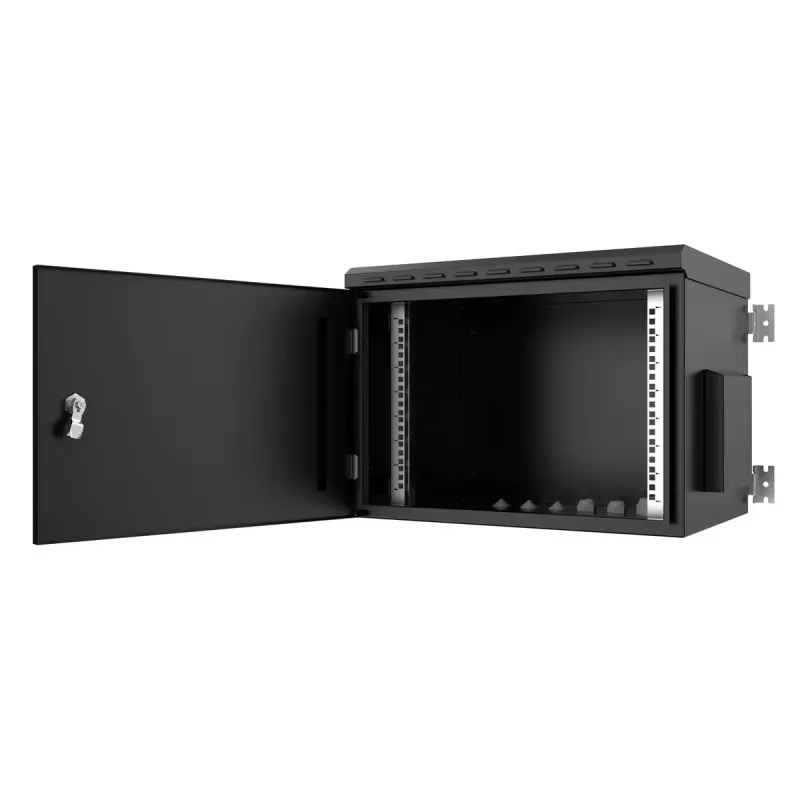 Rack Cabinet Lanview RWMIP55W07U45B 7U Melns IP55 26kg