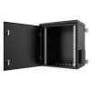 Rack cabinet Lanview RWMIP55W12U45B 12U Melns IP55 32kg