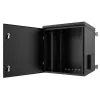Rack cabinet Lanview RWMIP55W12U60B 12U Melns IP55