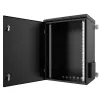 Rack Cabinet Lanview RWMIP55W16U45B 16U Melns IP55 38kg