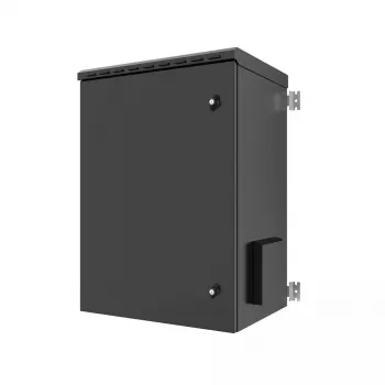 Rack Cabinet Lanview RWMIP55W16U45B 16U Melns IP55 38kg