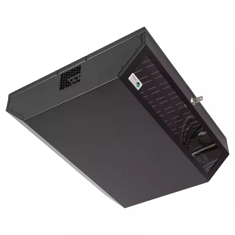 Rack cabinet LOGON RWSLMBL 48.3 cm 19 inch Melns