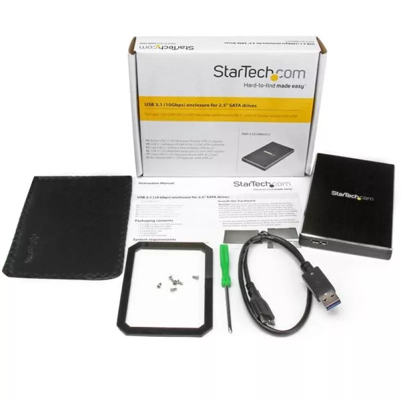 StarTech.com USB 3.1 (10 Gbps) korpuss 2,5” SATA diskdziņiem